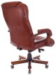 Кресло для руководителя Бюрократ T-9926WALNUT светло-коричневая кожа - 3