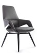 Конференц-кресло Riva Design Chair Aura-ST FK005-С серая кожа