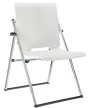 Конференц-кресло трансформер RCH 1821 Белый пластик хром