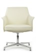 Конференц-кресло Riva Design Chair С1918 белая кожа - 1