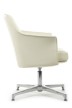 Конференц-кресло Riva Design Chair С1918 белая кожа - 2