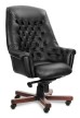 Кресло для руководителя Classic chairs Оксфорд Meof-A-Oxford-2 черная кожа