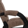 Кресло-качалка Модель 68 (Leset Футура) Венге, ткань Malta 15 A Mebelimpex Венге Malta 15A - 00010614 - 5