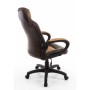 Геймерское кресло Woodville Kadis коричневое / бежевое - 3