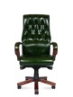 Кресло для руководителя Norden Боттичелли P2338-L09 leather зеленая глянцевая кожа - 1