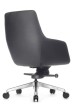 Кресло для персонала Riva Design Soul M B1908 черная кожа - 3