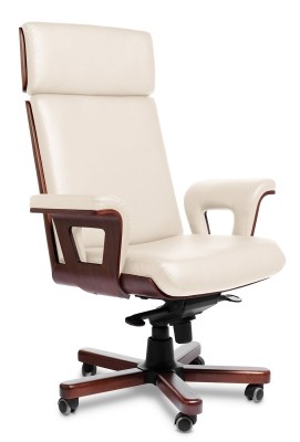 Кресло для руководителя Classic chairs Лидс Meof-A-Lids-1 бежевая кожа